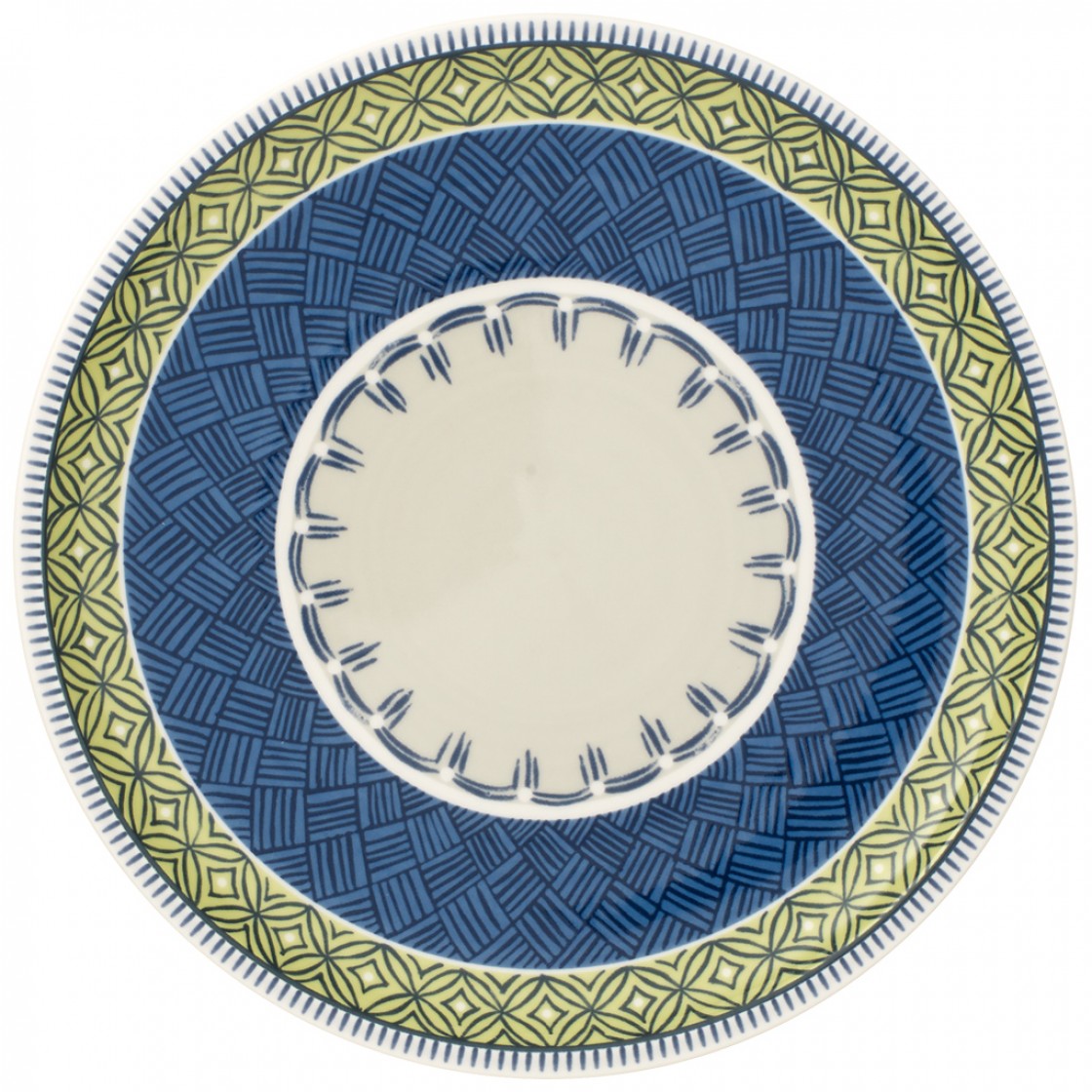 Villeroy & Boch Тарілка для сніданку Alda 22 см Casale Blu | https://grandposuda.com.ua