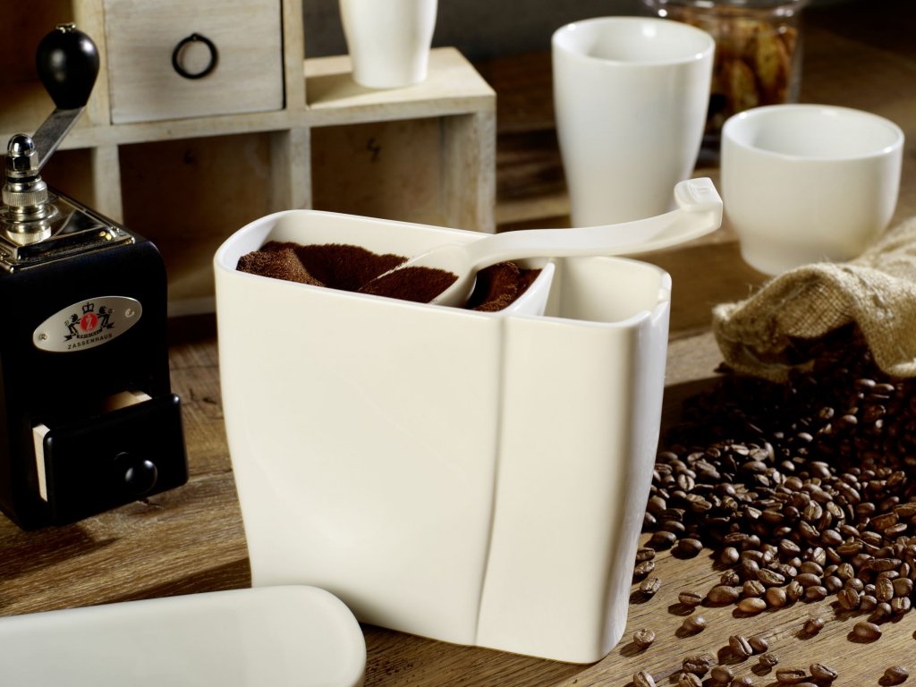 Villeroy & Boch Ємність для зберігання кави з кришкою 0,25 л Coffee Passion | https://grandposuda.com.ua