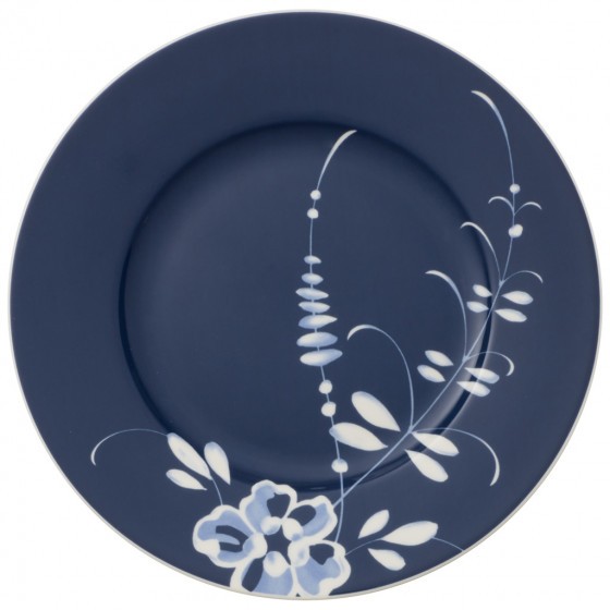 Villeroy & Boch Тарілка для сніданку 22 см Blau Vieux Luxemburg Brindille | https://grandposuda.com.ua