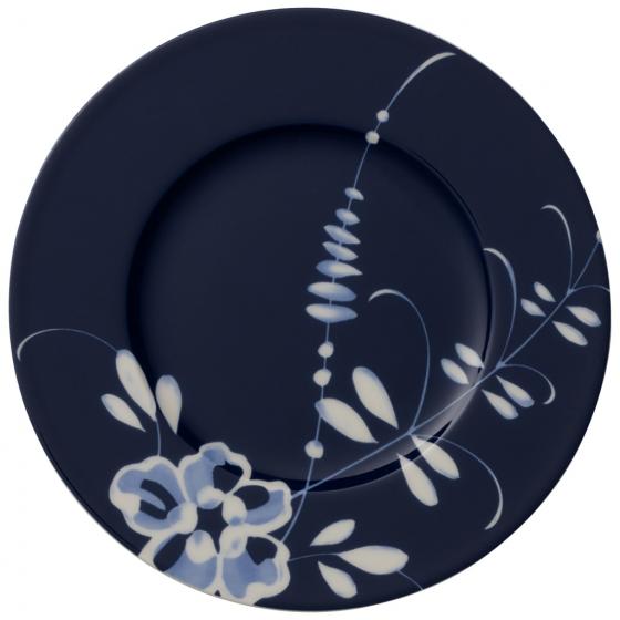 Villeroy & Boch Тарелка для хлеба 16 см синяя Vieux Luxemburg Brindille | https://grandposuda.com.ua