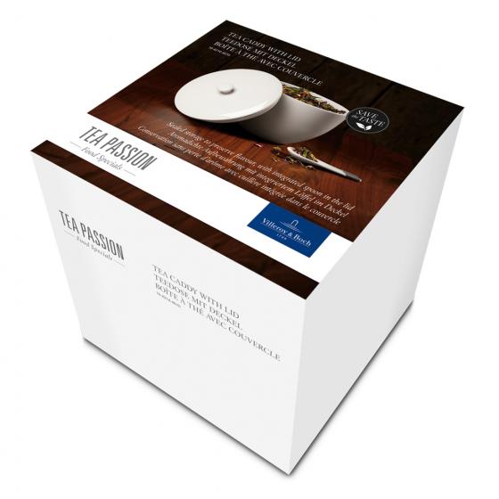 Villeroy & Boch Ємність для зберігання чаю, з ложкою, 700 мл Tea Passion | https://grandposuda.com.ua