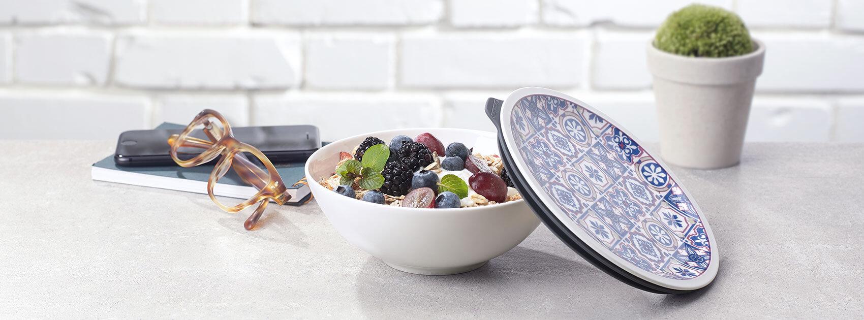 Villeroy & Boch Чаша з герметичною кришкою 0.08 л S Indigo To Go | https://grandposuda.com.ua