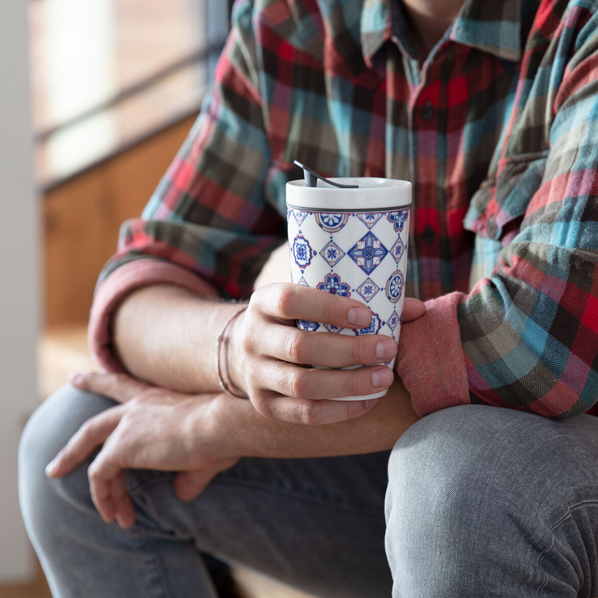 Villeroy & Boch Термокружка 350 мл m Indigo to Go | https://grandposuda.com.ua