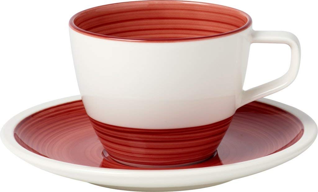 Villeroy & Boch Кавова пара 0.25 л Rouge Manufacture | https://grandposuda.com.ua