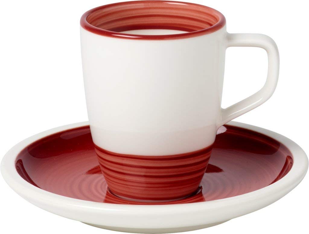 Villeroy & Boch Кавова пара для еспресо / мокко 0,10 л Rouge Manufacture | https://grandposuda.com.ua
