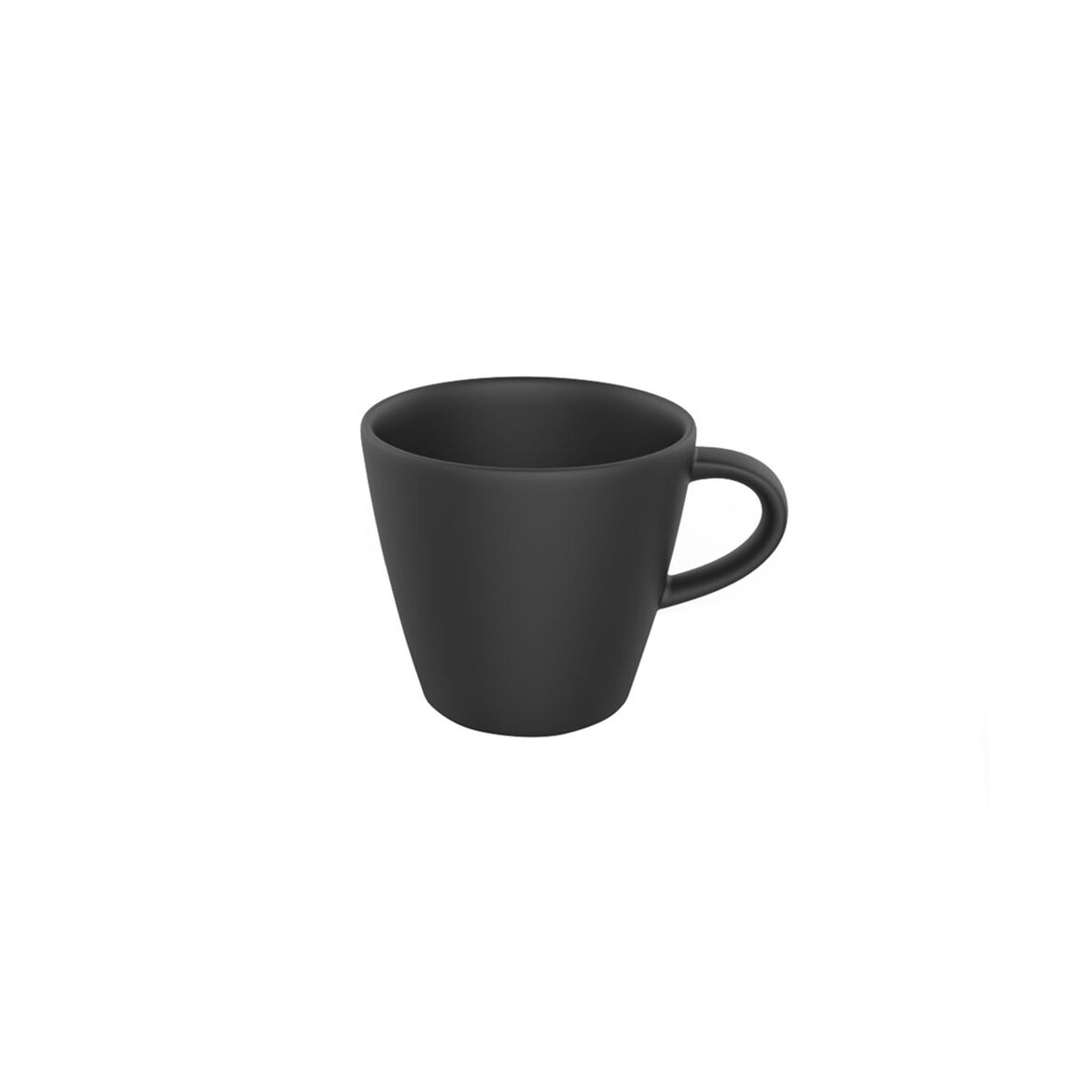 Villeroy & Boch Чашка для эспрессо 100 мл Black/Gray Manufacture Rock | https://grandposuda.com.ua