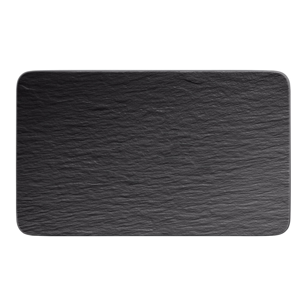 Villeroy & Boch Тарілка 28 х 17 см Black/Gray Manufacture Rock | https://grandposuda.com.ua
