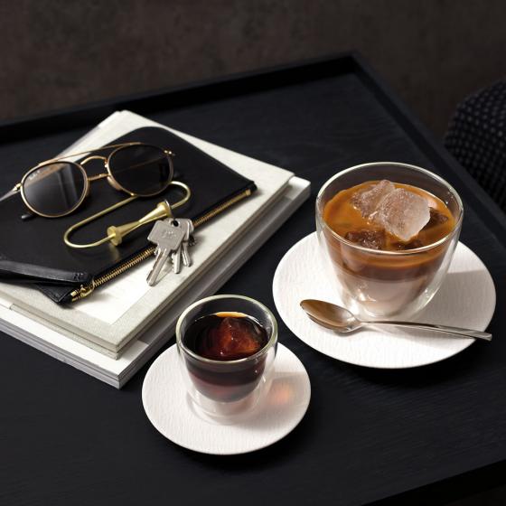 Villeroy & Boch Блюдце к чашке для кофе 17 см белое Rock Manufacture | https://grandposuda.com.ua