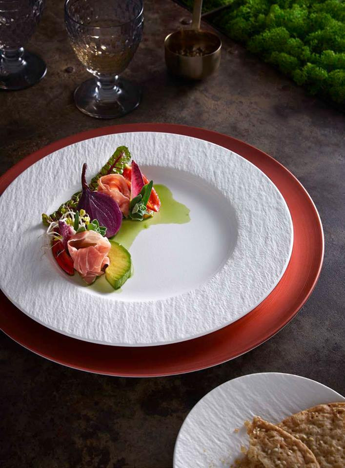 Villeroy & Boch Підставкова тарілка 27 см blanc Rock Manufacture | https://grandposuda.com.ua