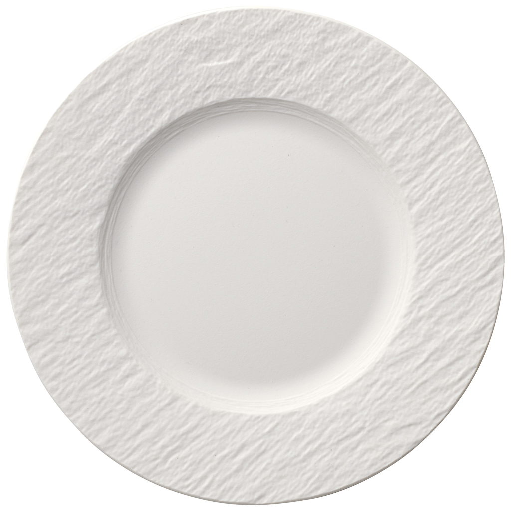 Villeroy & Boch Тарілка для сніданку 22 см blanc Rock Manufacture | https://grandposuda.com.ua