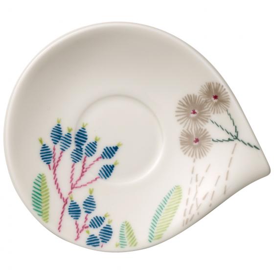 Villeroy & Boch Блюдце к чашке для для эспрессо / мокко 14 х 12 см Flow Couture | https://grandposuda.com.ua