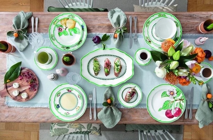 Villeroy & Boch Набор чаш 23,5 см, 4 предмета, French Garden Modern Fruits | https://grandposuda.com.ua