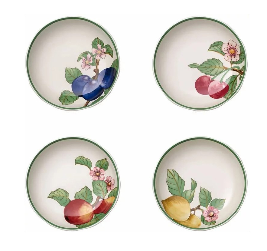 Villeroy & Boch Набор чаш 23,5 см, 4 предмета, French Garden Modern Fruits | https://grandposuda.com.ua