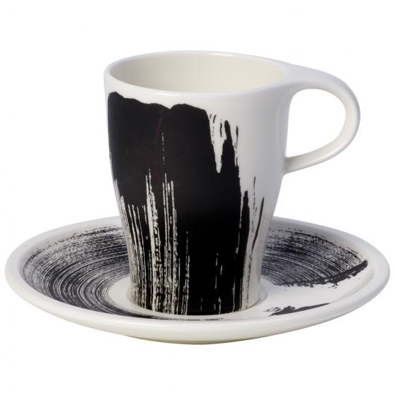 Villeroy & Boch Чашка для кофе с блюдцем Coffee Passion Awake | https://grandposuda.com.ua