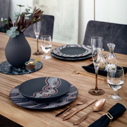 Villeroy & Boch Тарелка для пасты с декором 29 см Rock Manufacture | https://grandposuda.com.ua