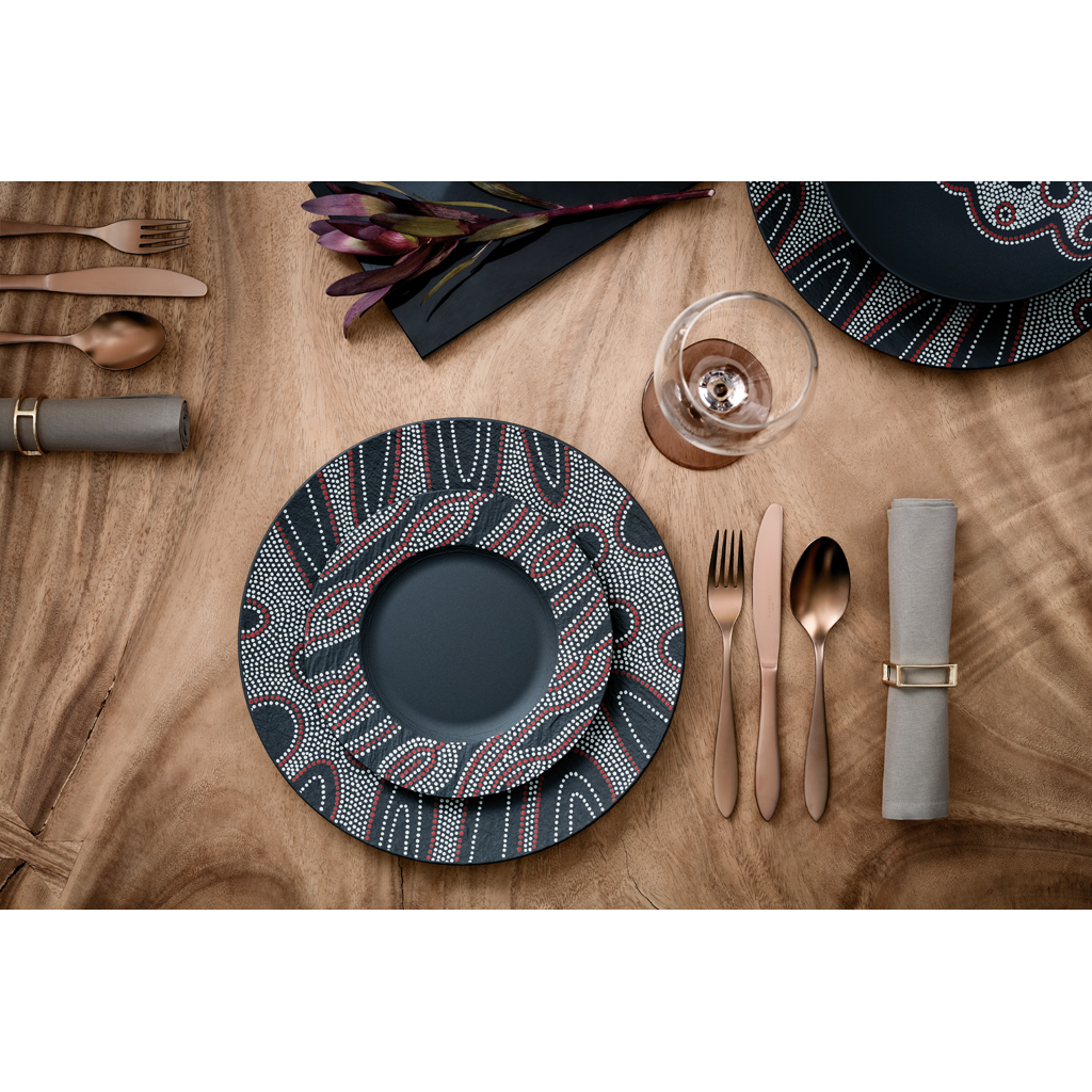Villeroy & Boch Тарелка для пасты с декором 29 см Rock Manufacture | https://grandposuda.com.ua