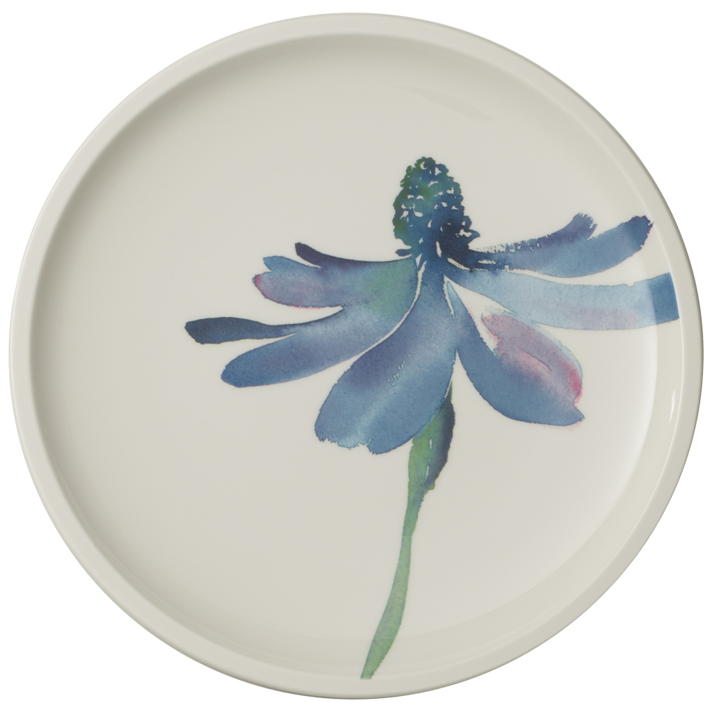 Villeroy & Boch Тарілка для сніданку 22 см Flower Art Artesano | https://grandposuda.com.ua
