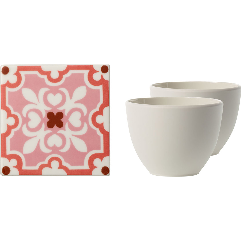 Villeroy & Boch Чашки без ручек и костеры, 4 предмета, It's my match | https://grandposuda.com.ua