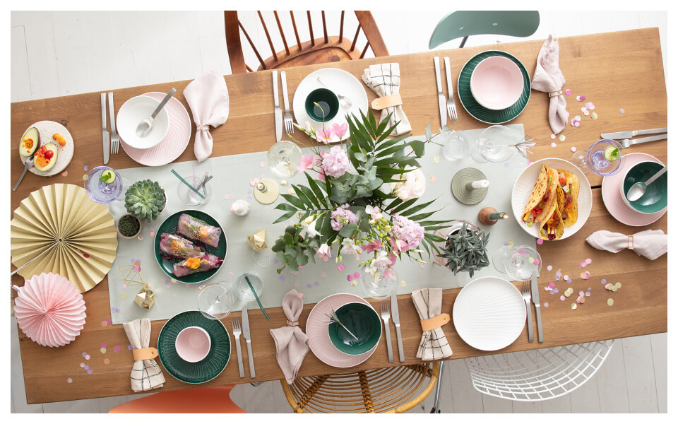 Villeroy & Boch Набір тарілок білих, 7 предметів, Its my match | https://grandposuda.com.ua
