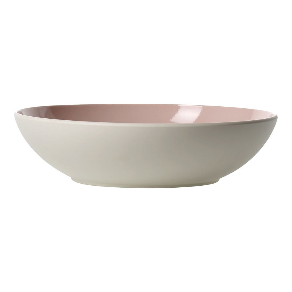 Villeroy & Boch Тарелка сервировочная глубокая розовая 26 см It's my match | https://grandposuda.com.ua