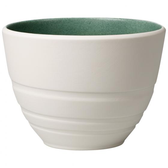 Villeroy & Boch Чашка без ручки 0,45 л зеленая Leaf It's my match | https://grandposuda.com.ua