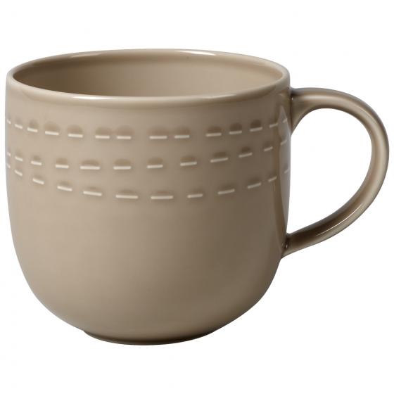 Villeroy & Boch Кружка 0,5 л темно-бежевая It's my moment | https://grandposuda.com.ua