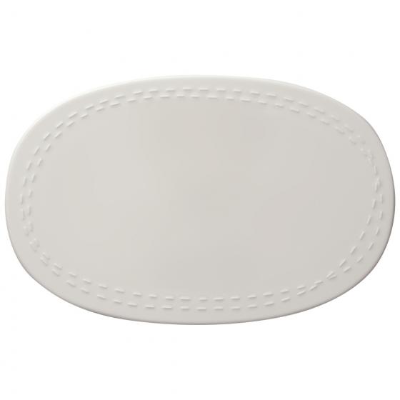 Villeroy & Boch Тарілка 29,5x19x1,5 см біла Its my moment | https://grandposuda.com.ua