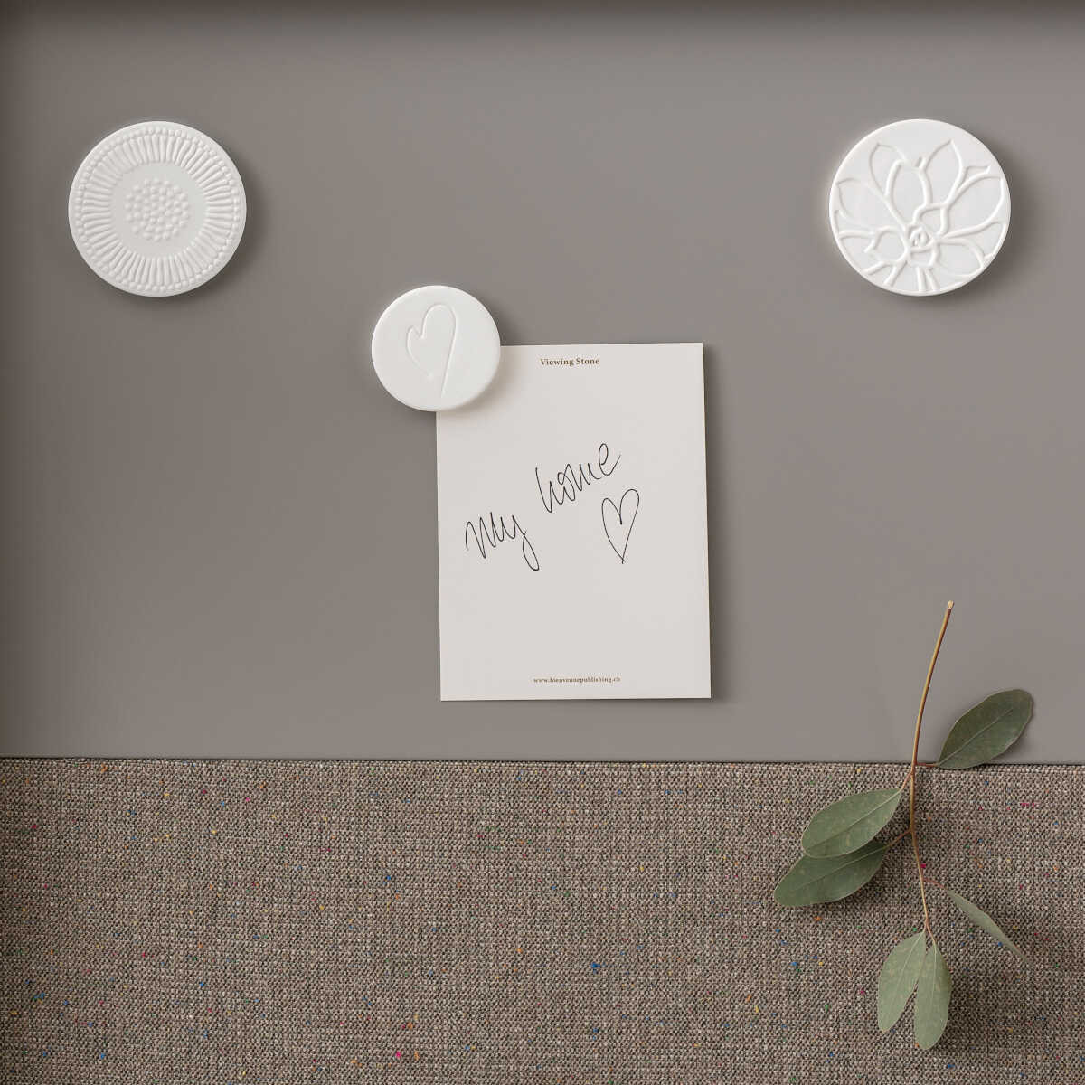 Villeroy & Boch Набор магнитов 3 предмета белых it's my home | https://grandposuda.com.ua