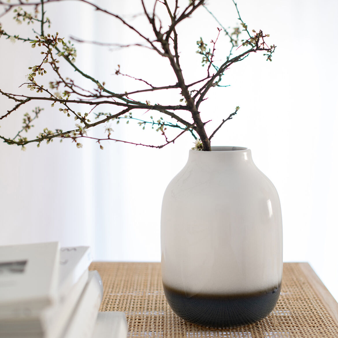 Villeroy & Boch Ваза 22 см Blue / White Shoulder Lave Home | https://grandposuda.com.ua