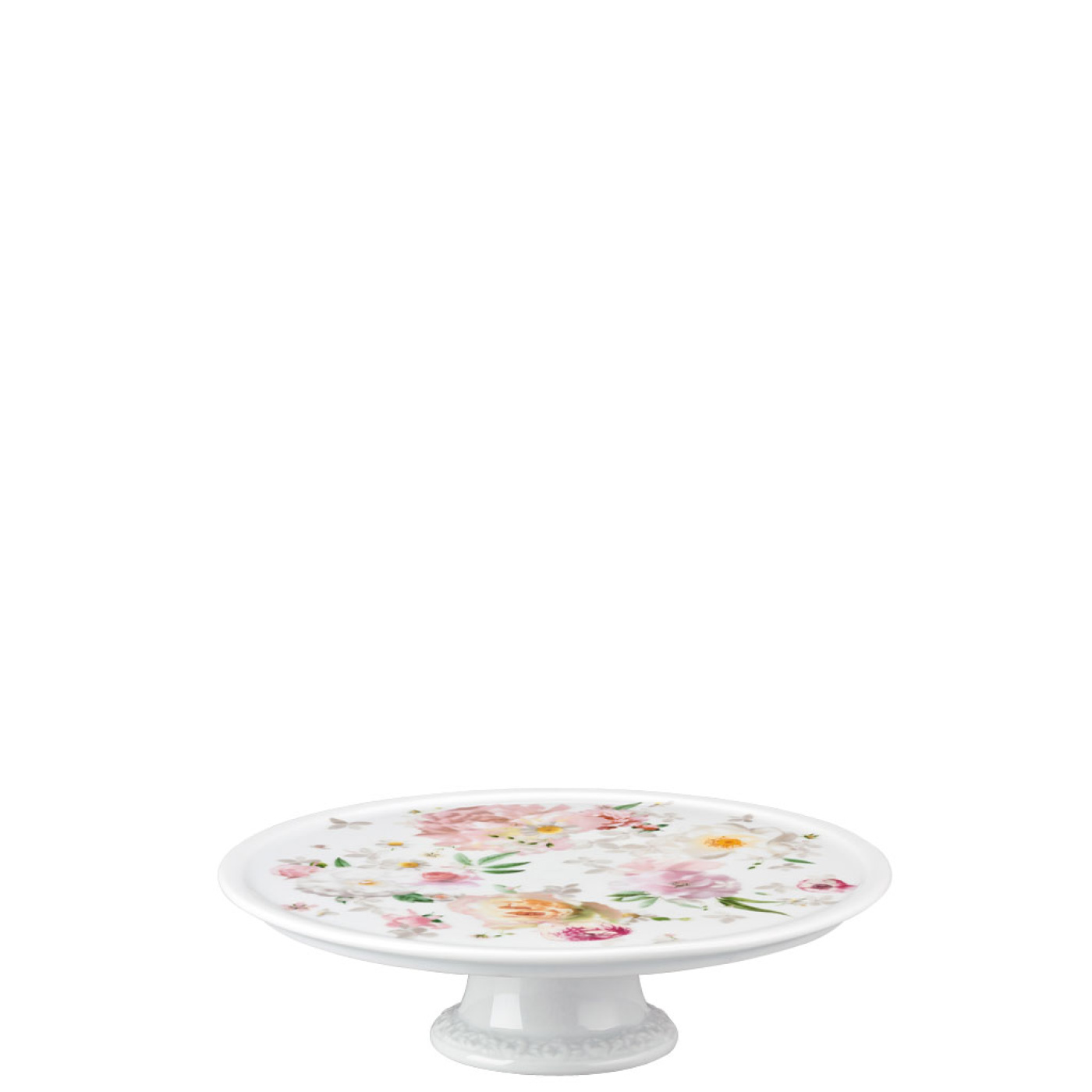 Rosenthal Подставка для торта / тортовница 21 см Maria Pink Rose | https://grandposuda.com.ua