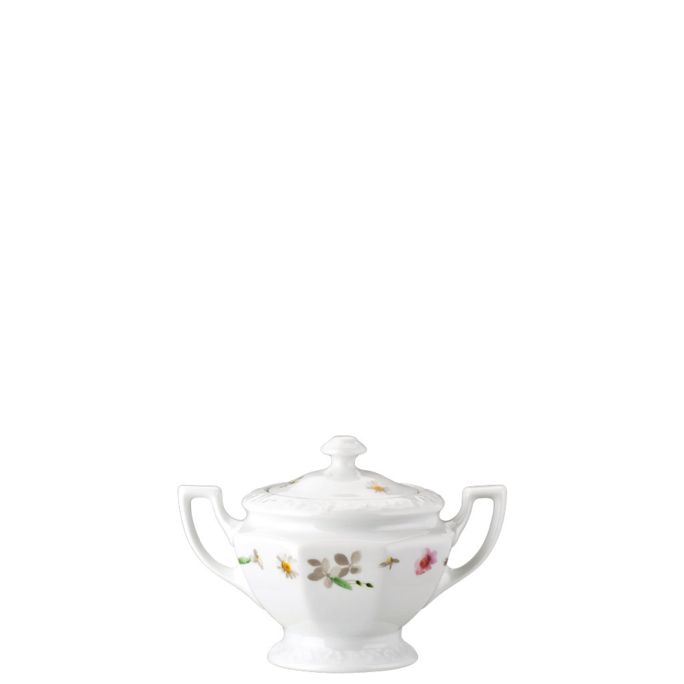 Rosenthal Цукорниця 0,27 л на 6 персон Maria Pink Rose | https://grandposuda.com.ua