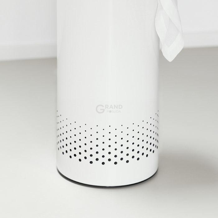 Brabantia Бак для белья (35л) белый с пробковой крышкой | https://grandposuda.com.ua