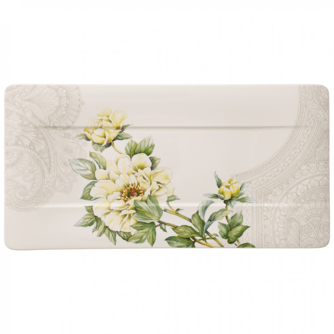 Villeroy & Boch Блюдо прямокутне 44 x 23 см Quinsai Garden | https://grandposuda.com.ua