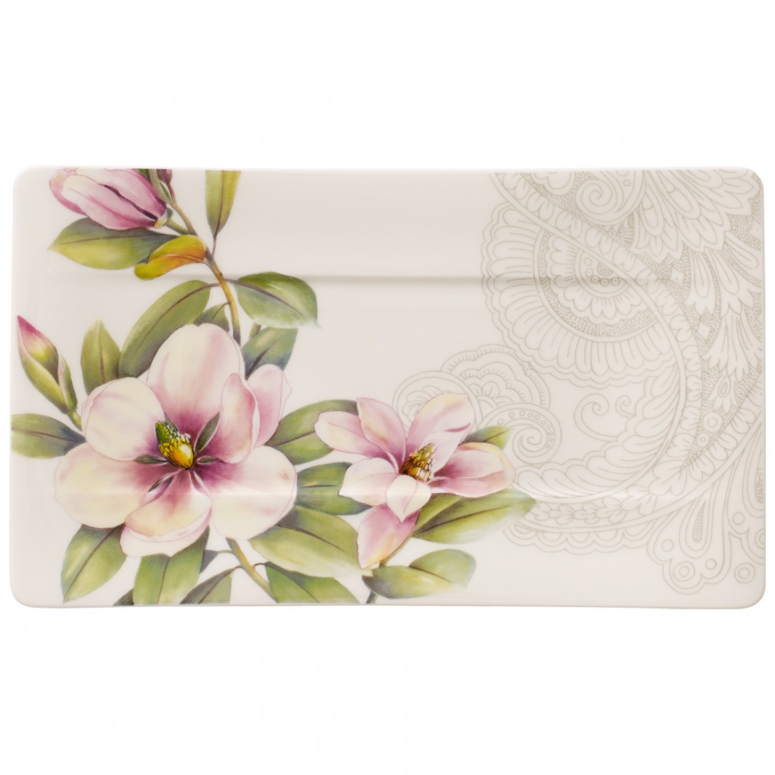 Villeroy & Boch Блюдо прямоугольное 24 x 14 см Quinsai Garden | https://grandposuda.com.ua