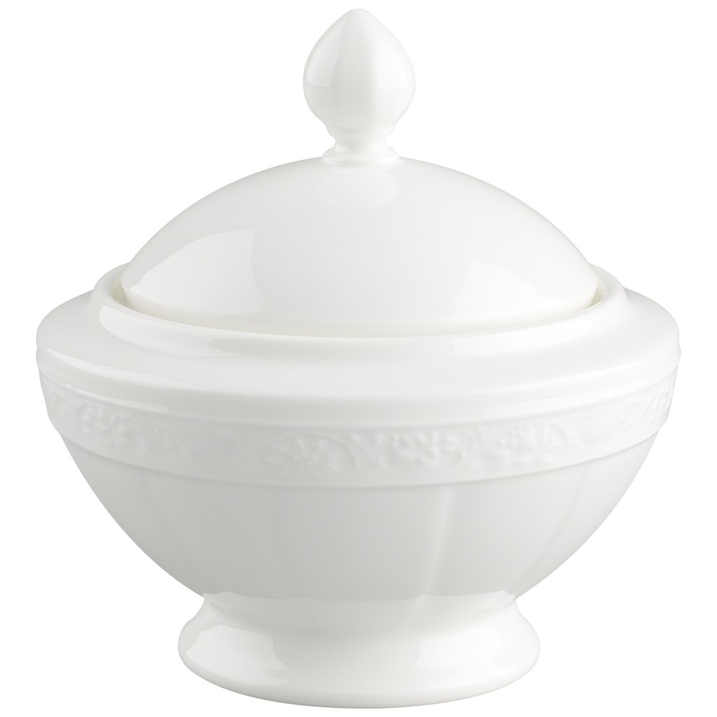 Villeroy & Boch Цукорниця 0,35 л на 6 персон White Pearl | https://grandposuda.com.ua