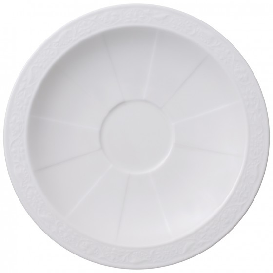 Villeroy & Boch Блюдце к чашке для кофе 16 см White Pearl | https://grandposuda.com.ua