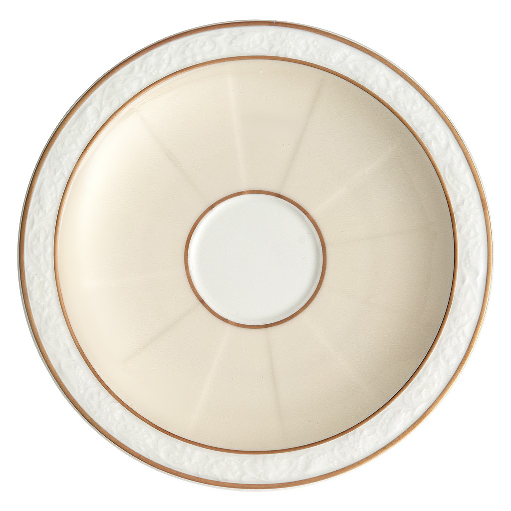 Villeroy & Boch Блюдце к чашке для эспрессо / мокко 13 см Ivoire | https://grandposuda.com.ua