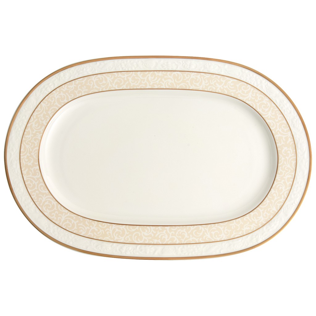 Villeroy & Boch Блюдо овальное 35 см Ivoire | https://grandposuda.com.ua