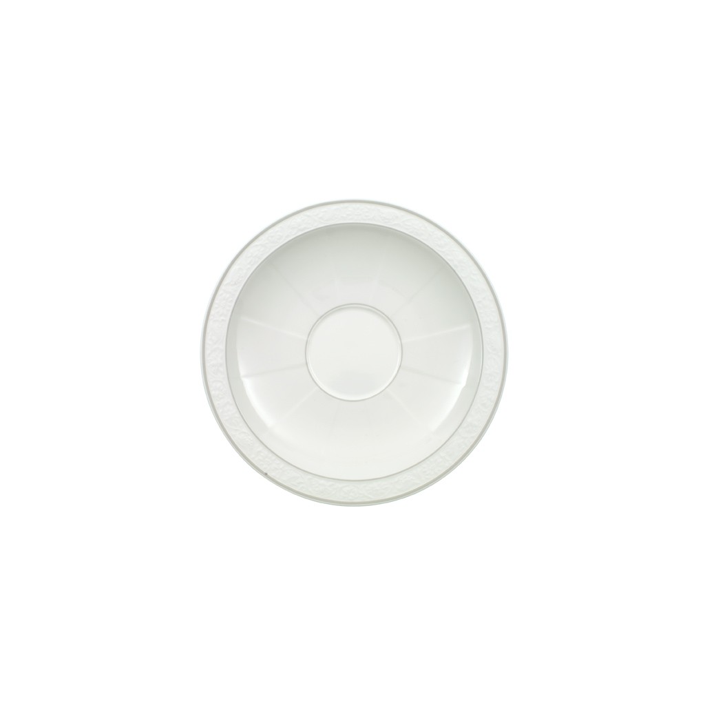 Villeroy & Boch Блюдце к чашке для чая 18 см Gray Pearl | https://grandposuda.com.ua