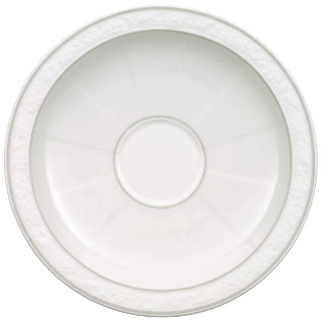 Villeroy & Boch Блюдце к чашке для мокко / эспрессо 13 см Gray Pearl | https://grandposuda.com.ua