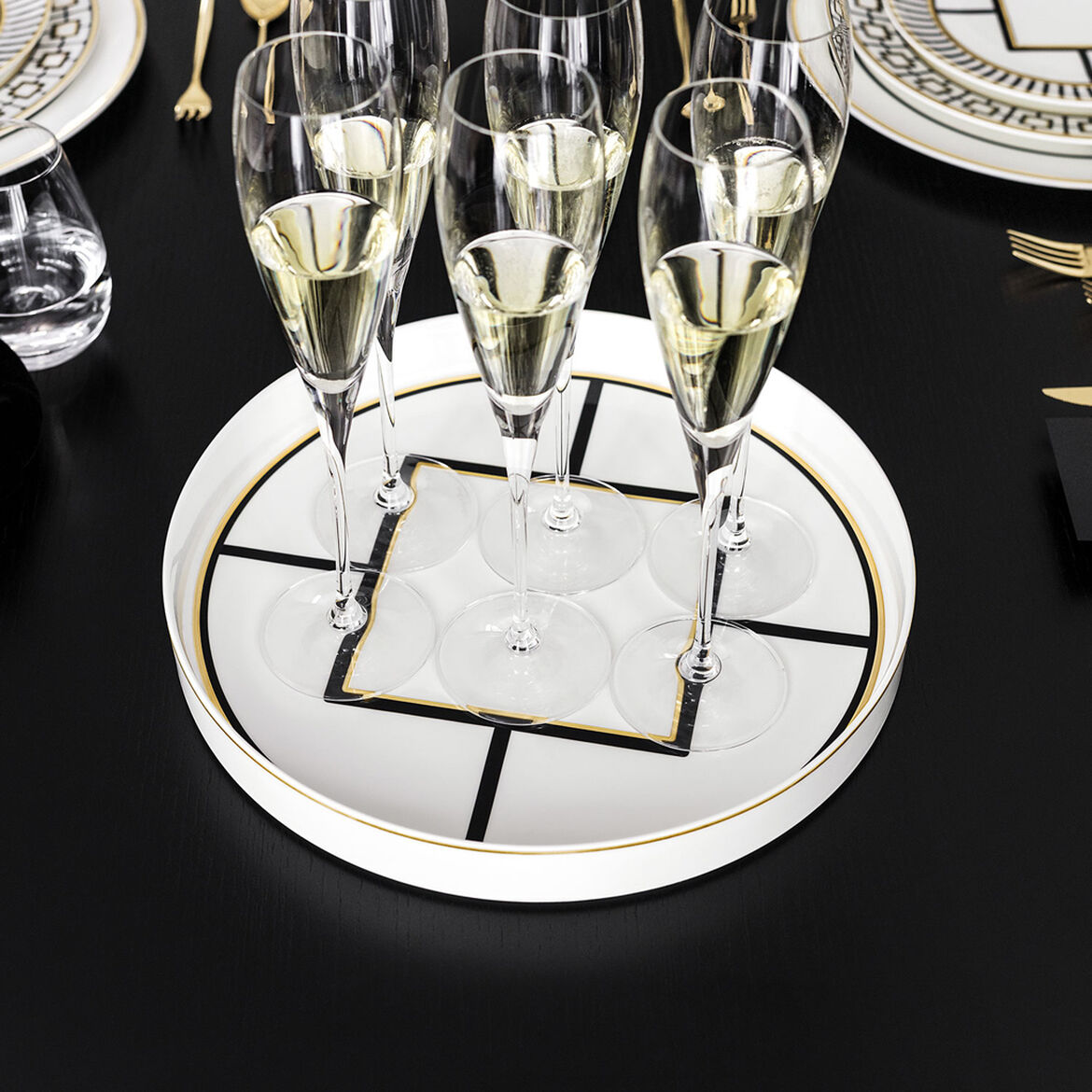 Villeroy & Boch Поднос 33 см MetroChic | https://grandposuda.com.ua