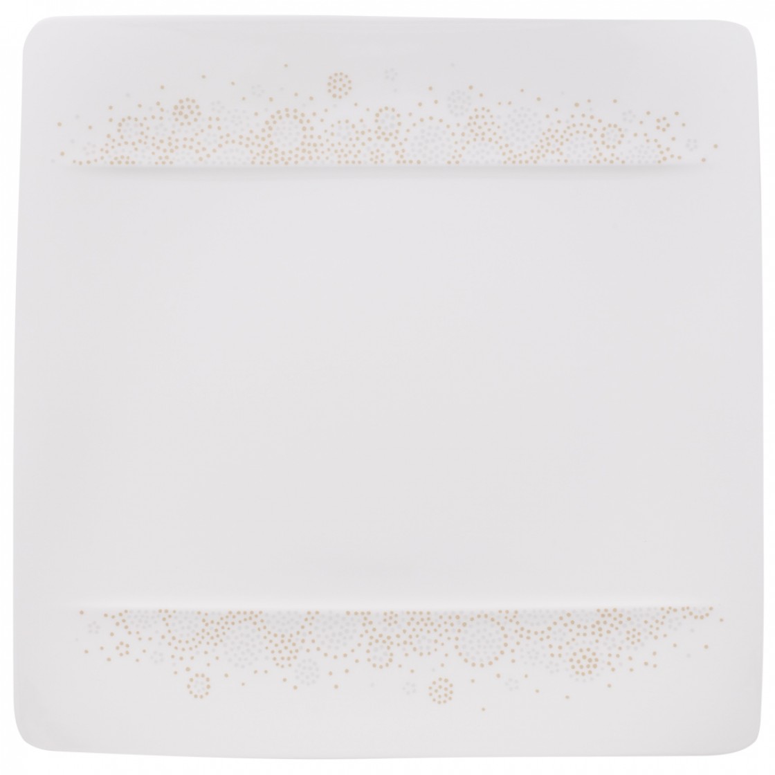 Villeroy & Boch Тарелка для завтрака квадратная 23 х 23 см Modern Grace Grey | https://grandposuda.com.ua