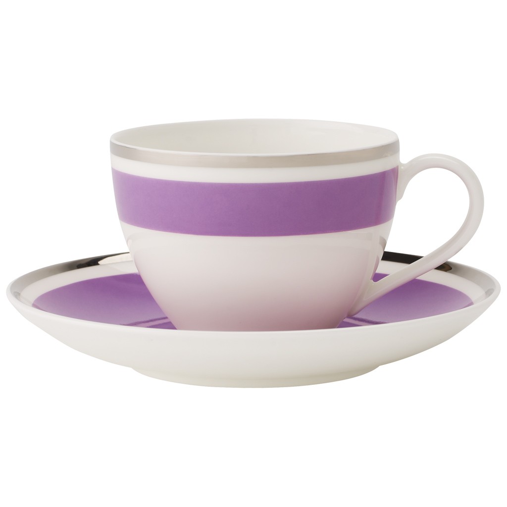 Villeroy & Boch Кавова пара 0,20 л Anmut My Colour Pink Rose | https://grandposuda.com.ua