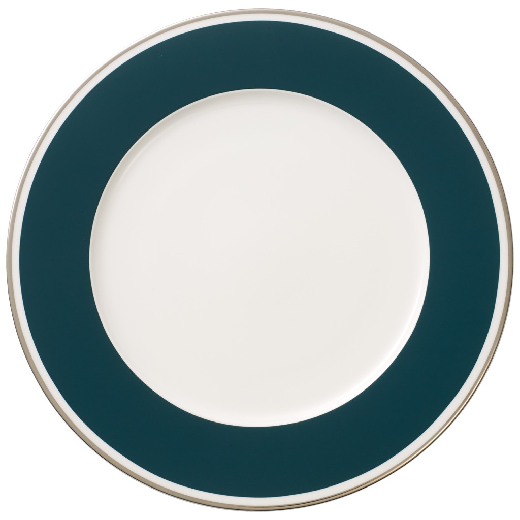 Villeroy & Boch Тарелка подстановочная для сервировки 30 см Anmut My Colour Emerald Green | https://grandposuda.com.ua