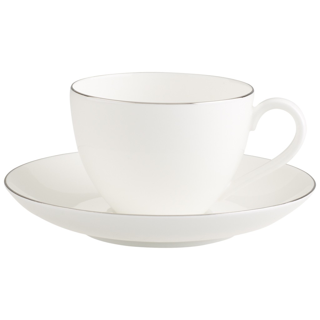 Villeroy & Boch Кавова пара 0,20 л Anmut Platinum No.1 | https://grandposuda.com.ua