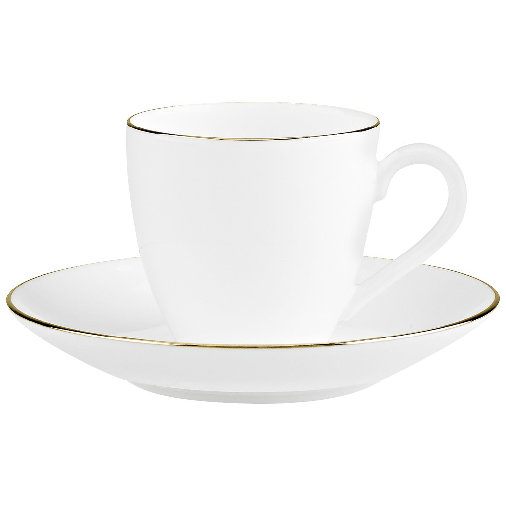 Villeroy & Boch Кавова пара для еспресо / мокко 0,10 л Anmut Platinum No.1 | https://grandposuda.com.ua