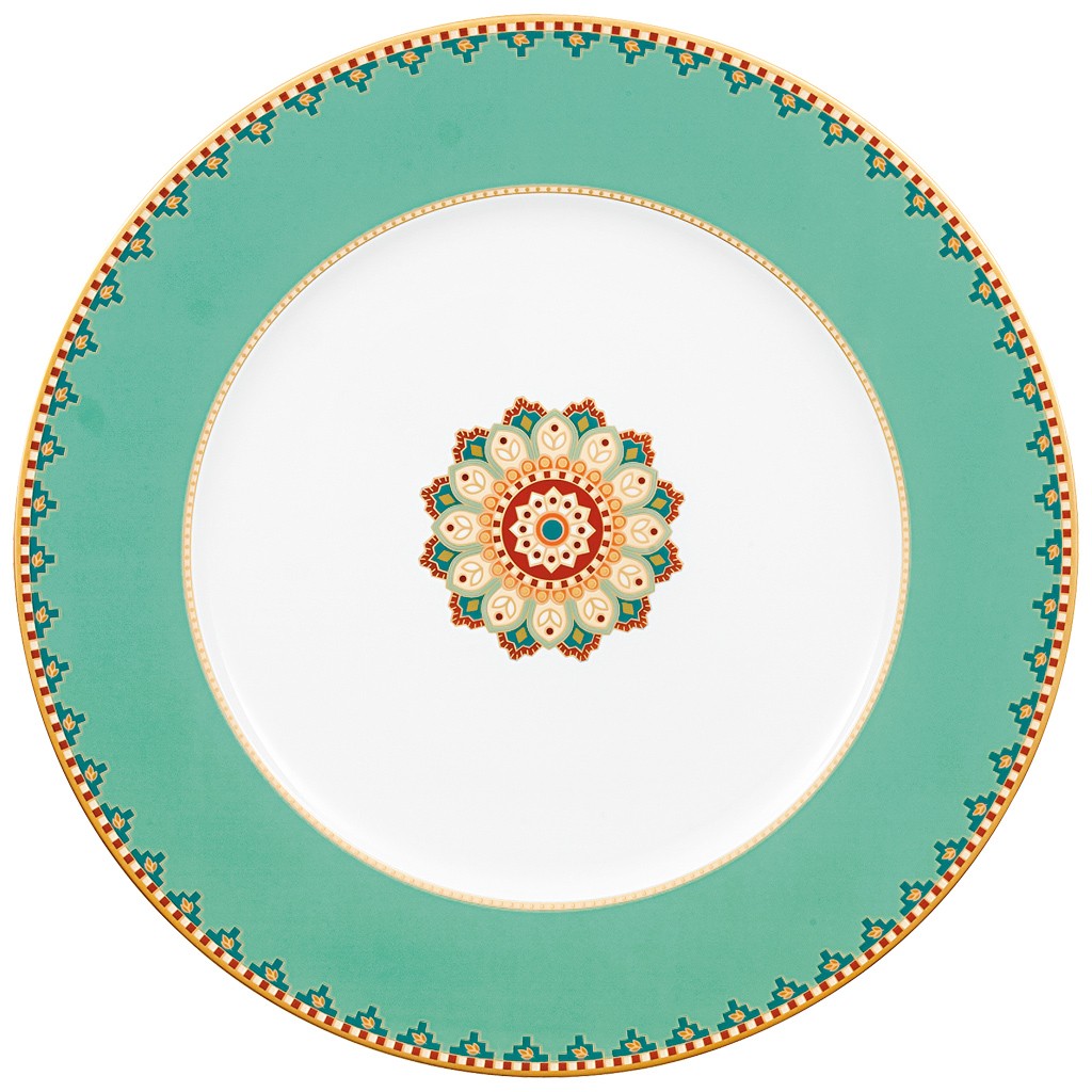 Villeroy & Boch Тарілка підставкова для сервірування 30 см Samarkand Aquamarin | https://grandposuda.com.ua