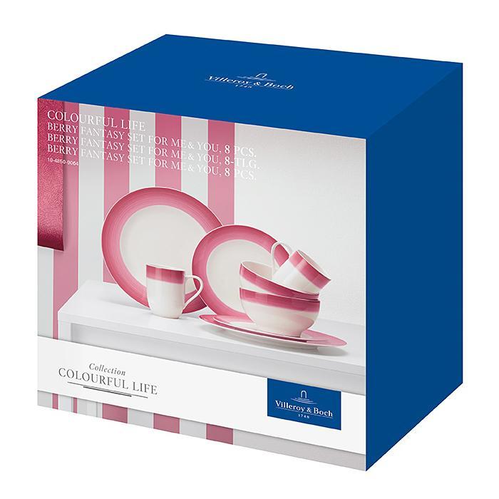 Villeroy & Boch Набор столовой посуды 8 предметов Berry Fantasy Colourful Life | https://grandposuda.com.ua