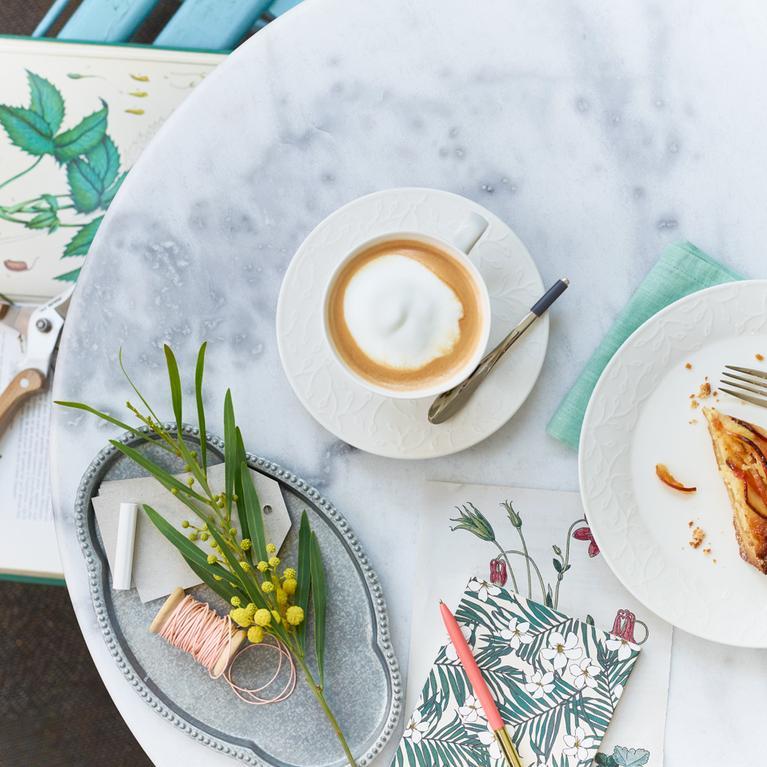 Villeroy & Boch Блюдце к чашке для кофе 14 см Caffe Club Floral touch | https://grandposuda.com.ua