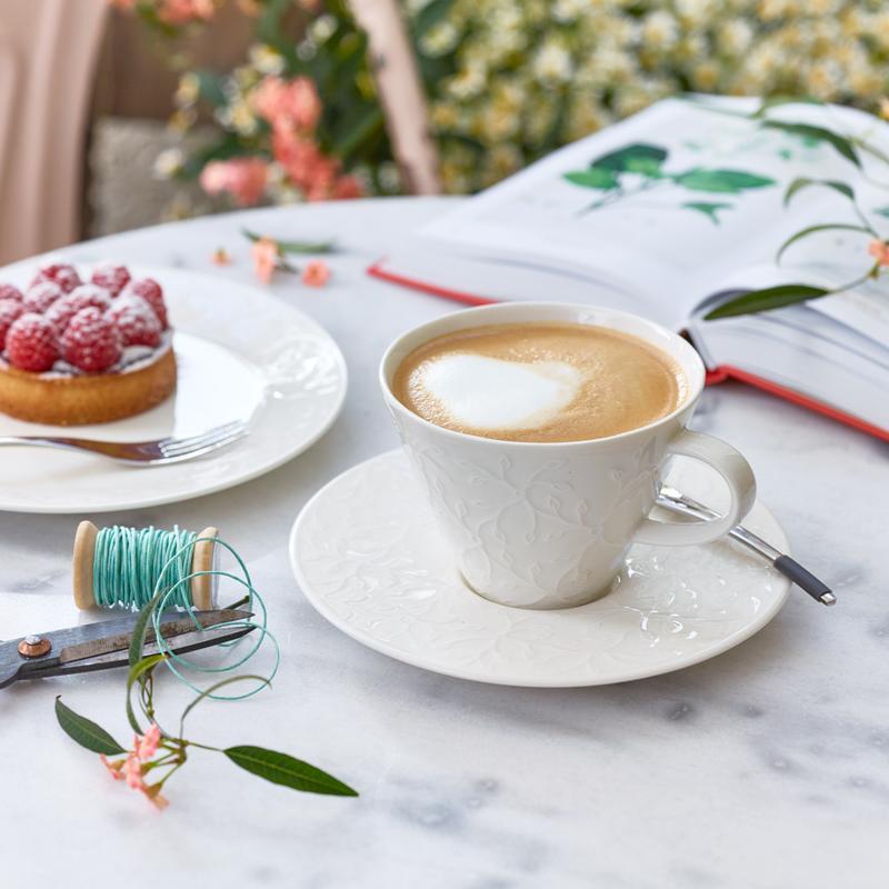 Villeroy & Boch Блюдце к чашке для кофе 14 см Caffe Club Floral touch | https://grandposuda.com.ua